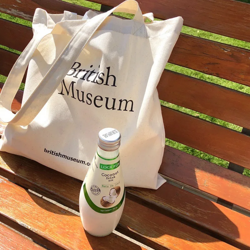 

Women Canvas Shoulder Bag London Review Bookshop Ladies Casual Handbag Tote Reusable Large Capacity Cotton Shopping Beach Bag