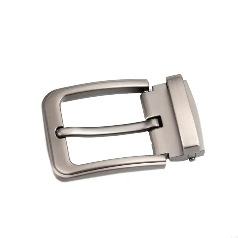 E56a เข็มขัดโลหะที่มีสไตล์หัวเข็มขัดบวมที่บอบบางหัวเข็มขัดคลาสสิกแบบคลาสสิกเดี่ยวสำหรับผู้ชาย