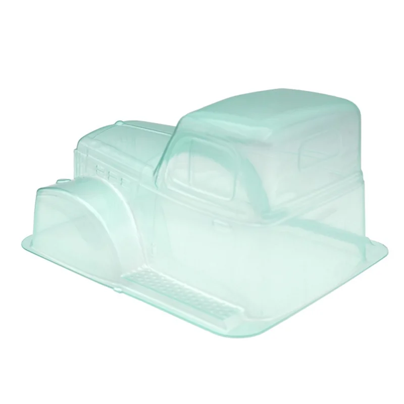 Plastic Clear Body for Dodge Power Wagon Cab Axial SCX10 TRAXXAS TRX4 YK4102 RGT 86100 Redcat Gen8 MST 1/10 RC image 6