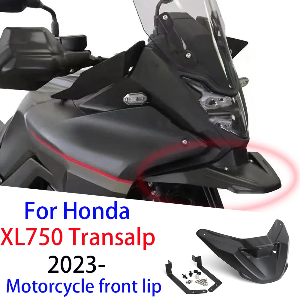 

For Honda XL750 Transalp XL 750 Front Fender TRANSALP 2023 2024 Beak Fairing Cowl Extension Motorcycle Wheel Extender Cover