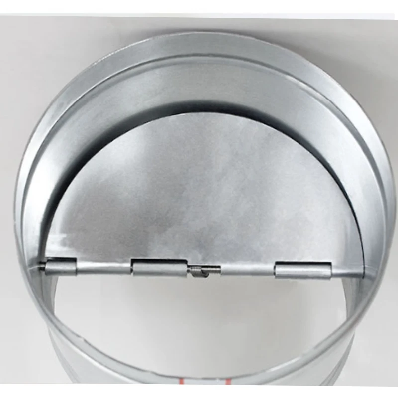 Suitable for 304 Stainless Steel Check Valve, Round Ventilation Duct , Kitchen Fume  Fan , Door Automatic