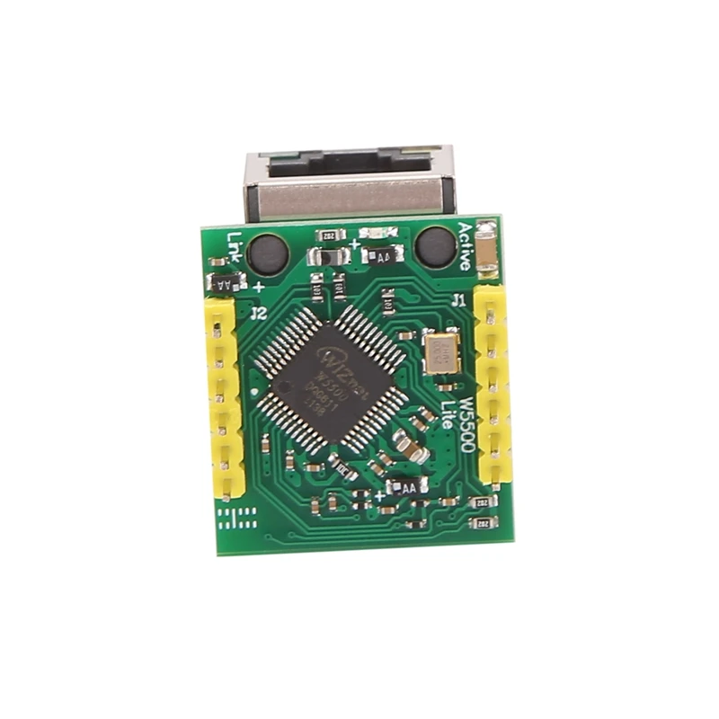 Módulo de red Ethernet W5500, interfaz SPI, protocolo Ethernet/TCP/IP, Compatible con Wiz820io