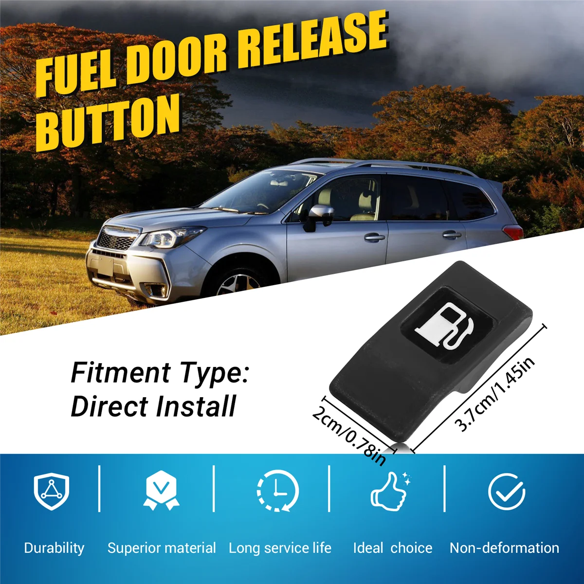 

N32R_Ручка открывания двери топливного газа Outback Legacy для Subaru Forester 57346AA010ML