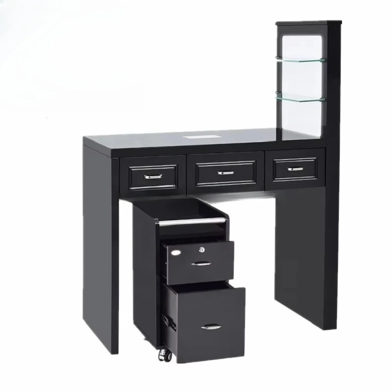 Nail technician table dust collector