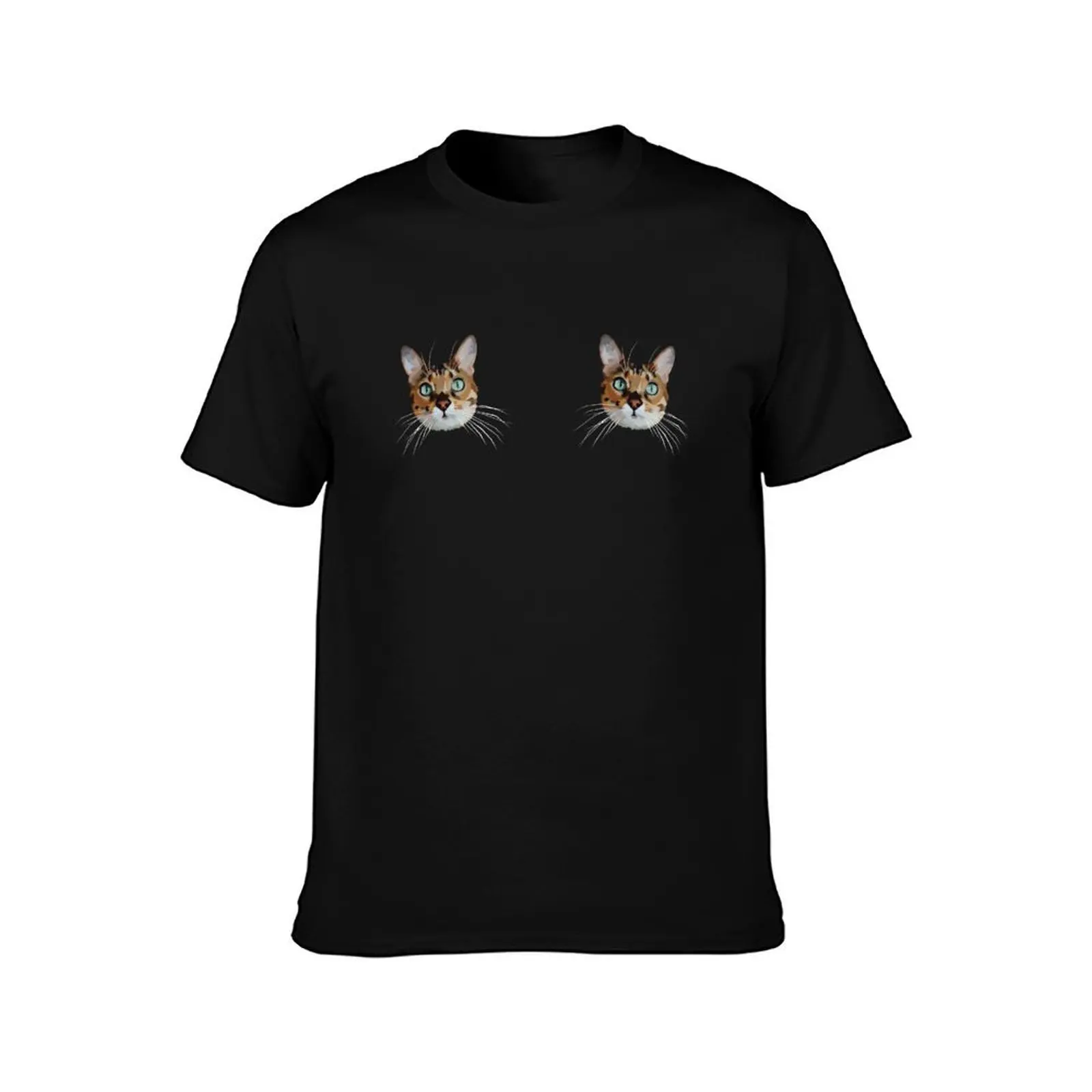 Bengal Cat Face Women T-Shirt Cool Feeling Summer Tee Shirt T-Shirt