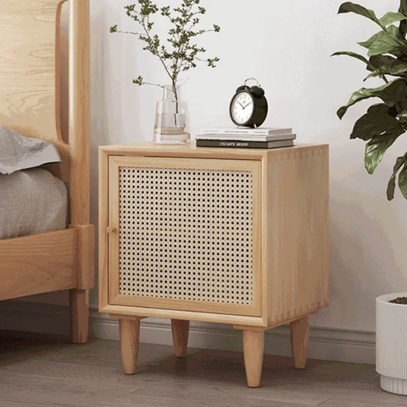 

ely w domu nowoczesne szafki nocne z połowy wieku drewniana szafka do przechowywania w stylu vintage drewno elegancka sypialnia Comodini stolik nocny z połowy wieku