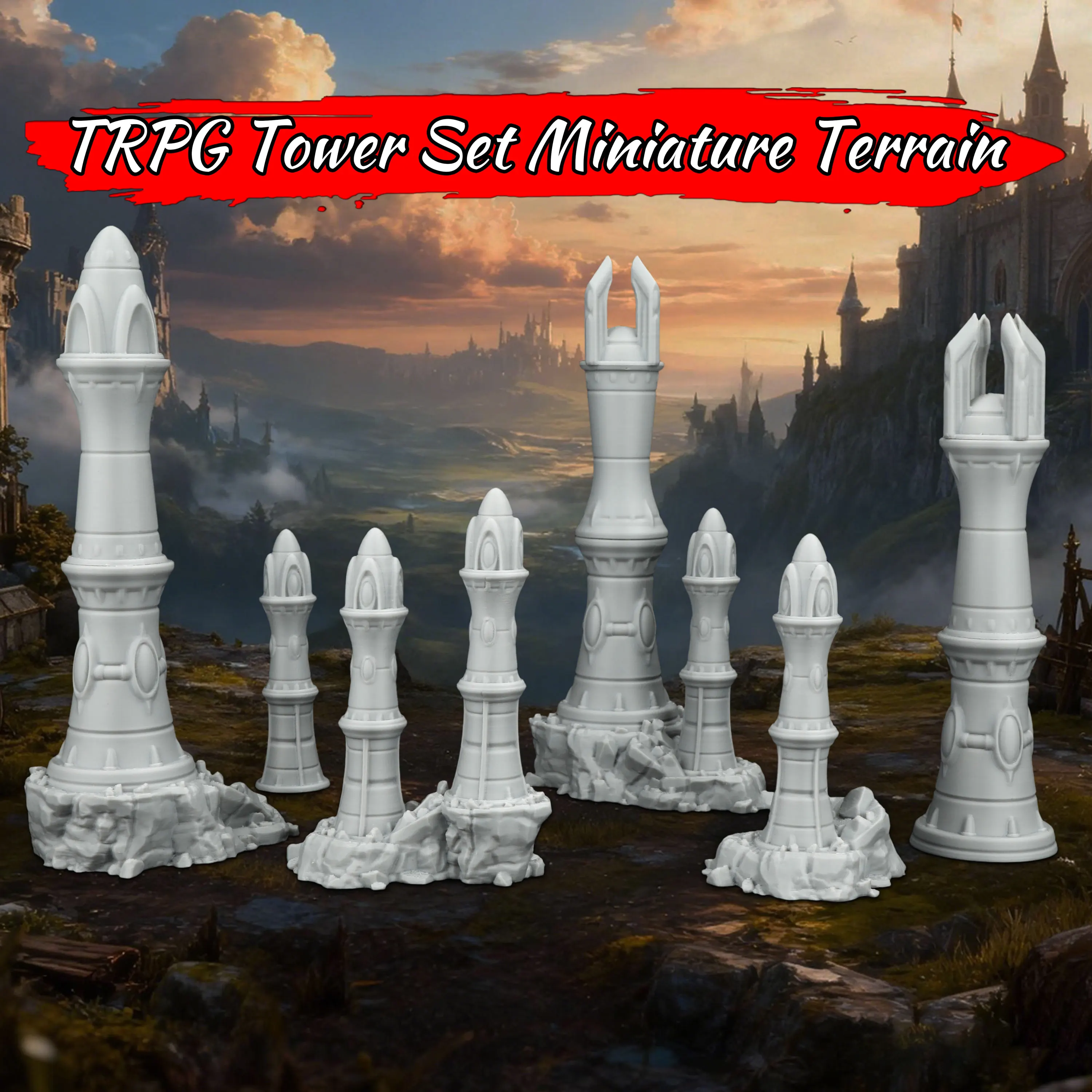 kit-de-torre-prg--terreno-magico-fantastico-com-detalhes-finos-e-montagem-facil--cidades-de-trpg-perfeitas-para-exibicao-e-rpgs-imersivos