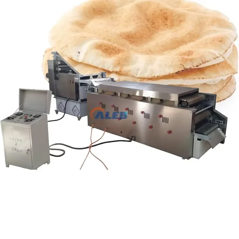 YWM Certificate Industrial Pita Bread Tunnel Oven, Continuous Conveyor Belt Arabic Flatbread Oven