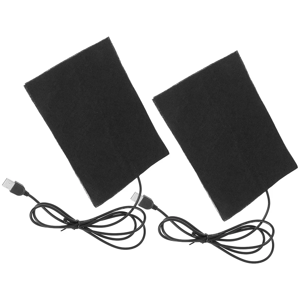 

2 шт. USB-нагревательные маты из смолы, премиум-класса, с хлопковым наполнителем, для отверждения эпоксидной смолы, для проектов DIY, эффективный и безопасный нагрев с силиконовой подушкой-опорой
