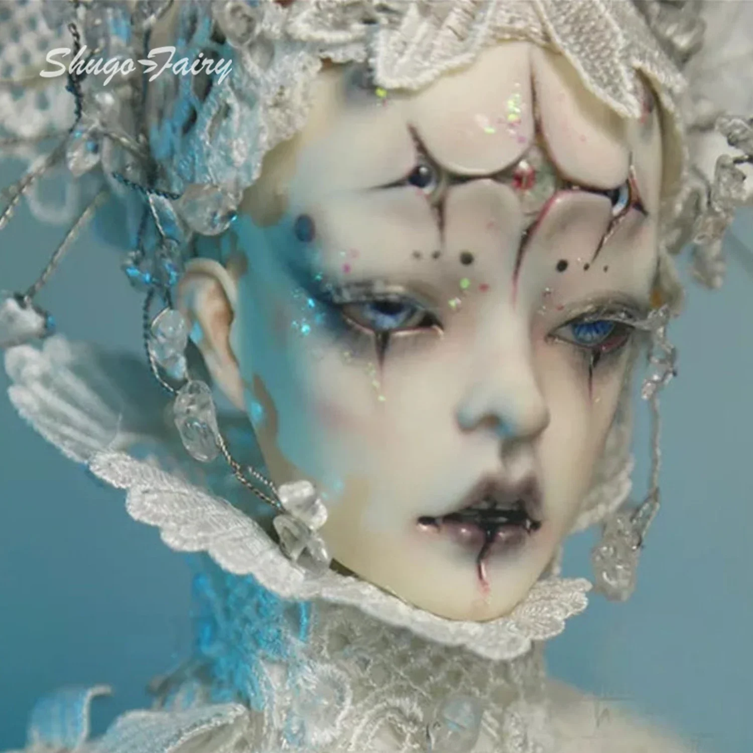 Boneca bjd 1/3 jin fantasia boneca cinco olhos figuras de resina sonhadora modelo presente de ano novo pré-encomenda