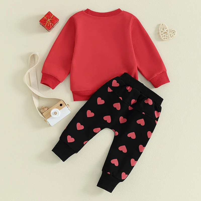 Valentinstag-Outfits für Babys, Mädchen, Strampler mit Herzmuster und Tutu-Rock, Set mit Stirnband und Beinstulpen im Lieferumfang enthalten