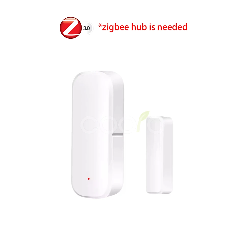 Tuya Zigbee Deur Raam Sensor Smart Home Security Alarm Draadloze Magnetische Anti-diefstal Contact Detector App Remote Monitor