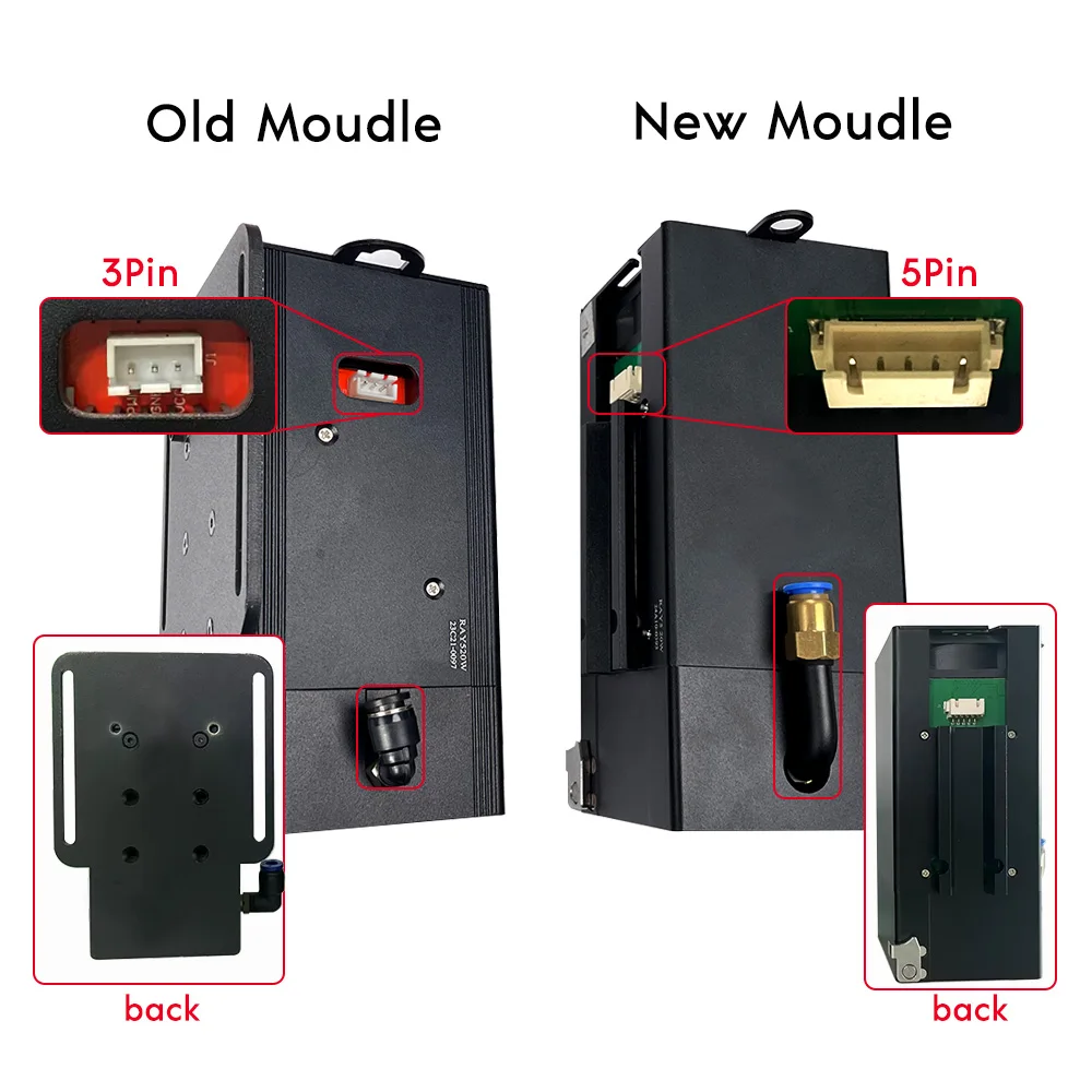 レーザーモジュールの高さ調整用の長い Ray5 Z 軸アジャスター