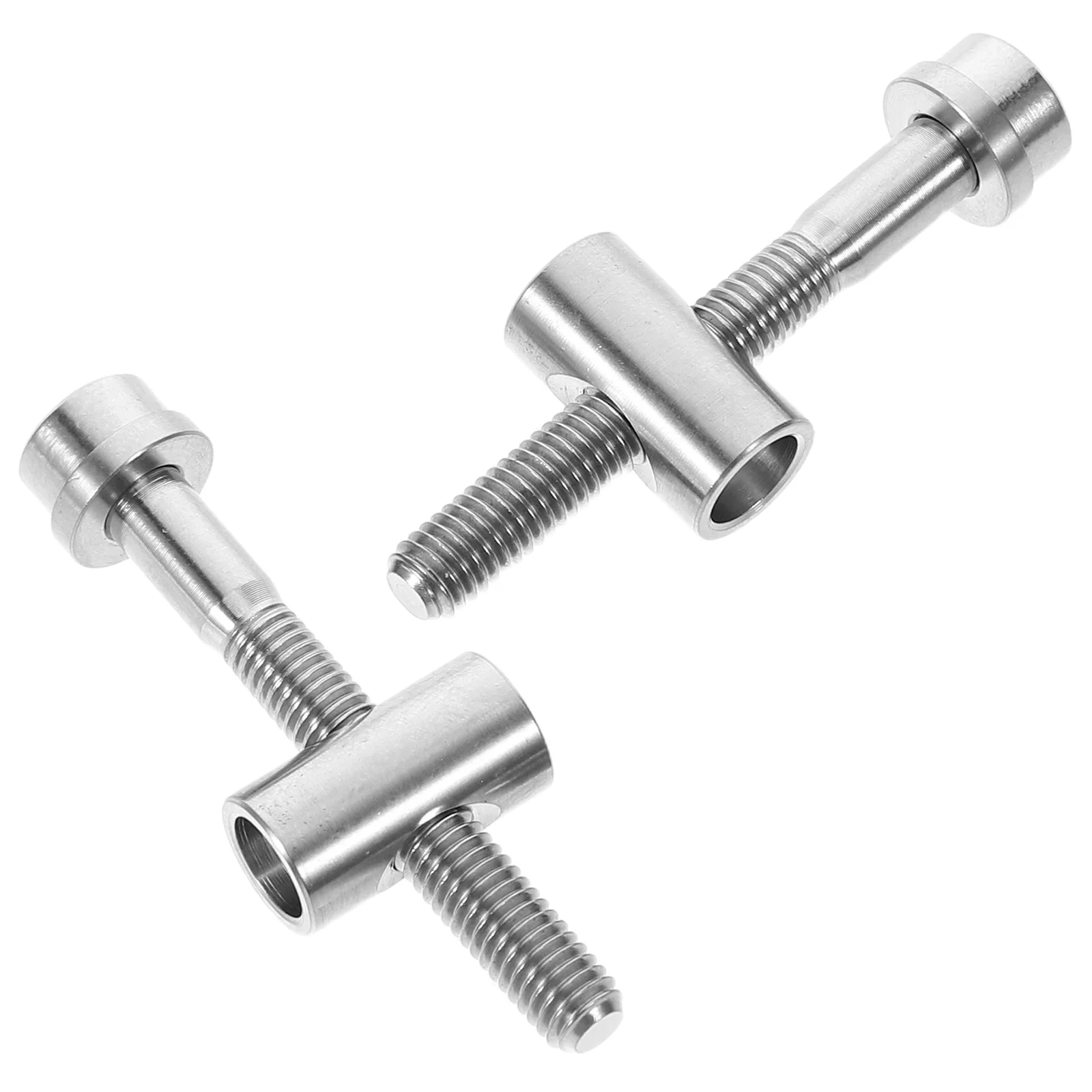 

2Pcs Bicycle Seat Post Bolts Titanium Alloy M5x40 Precision Threaded Bike Replacement Bolts for Mountain Cycling Secure Fit