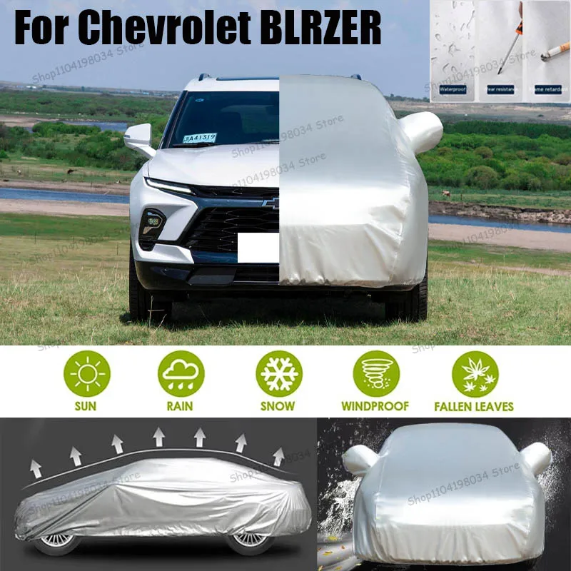 

For Chevrolet BLRZER Auto Anti snow Anti dust Sunscreen Anti-uv Anti peeling paint And Anti Rainwater 210t car cover Car cover