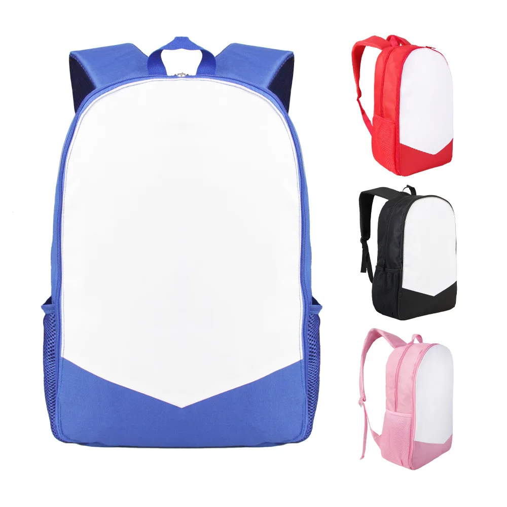 Sublimation Backpack Blank Students  School Bag Large Capacity Travel Storage Bags For Heat Transfer Print Logo Photo