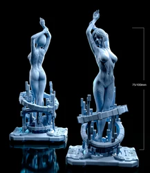 1/24 75mm 1/18 100mm Resin Model Halo Female Soldier Figure Sculpture Unpaint No Color RW-354
