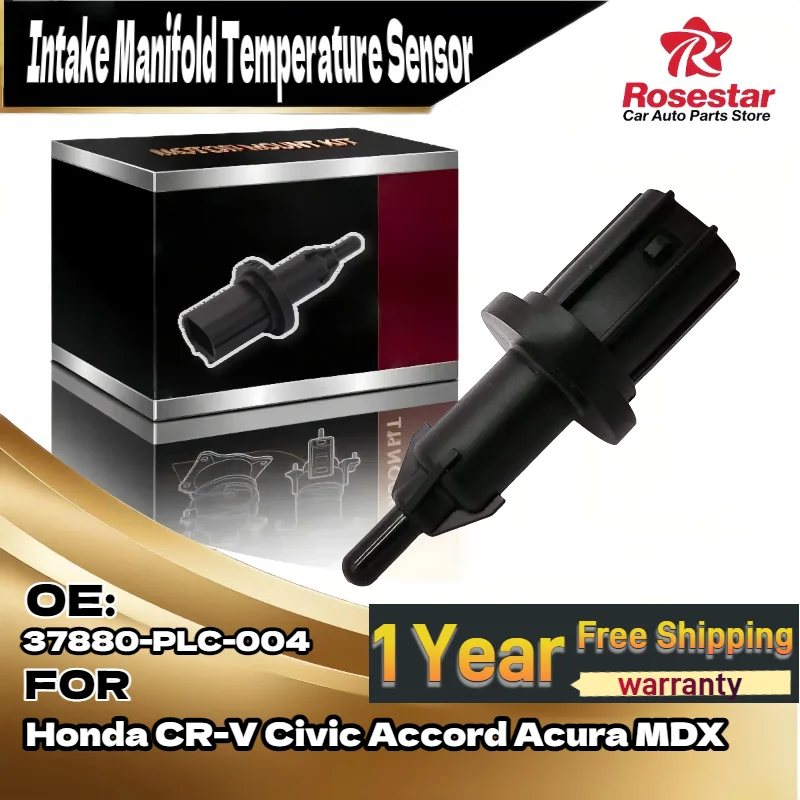 

For New Intake Air Temperature Sensor for Honda for Acura, Direct Fit 37880-PLC-004