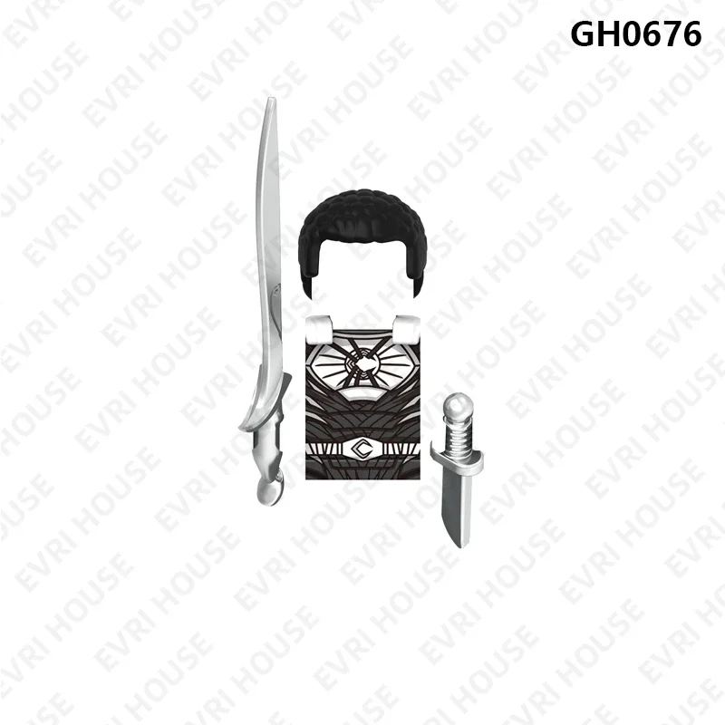 Movies Mini Building Block Dolls Action Figures Bricks Assembly Assembly Toys for Children G0187