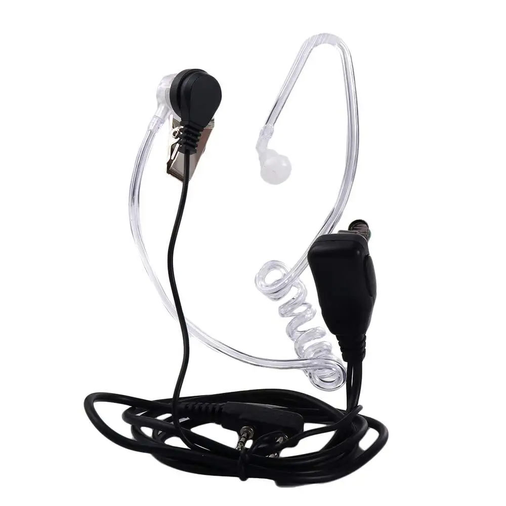 

Talkie Accessories Air Guidance Headset Covert Acoustic Tube PTT MIC Headset In-ear Earpiece Air Duct Headset Radio Earphone