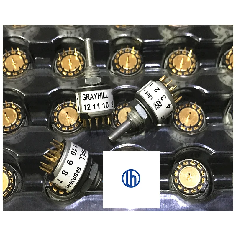 

GRAYHILL 56SP30-01-1-12N-C rotary band switch, 1st blade, 12th gear, 360 degree rotation