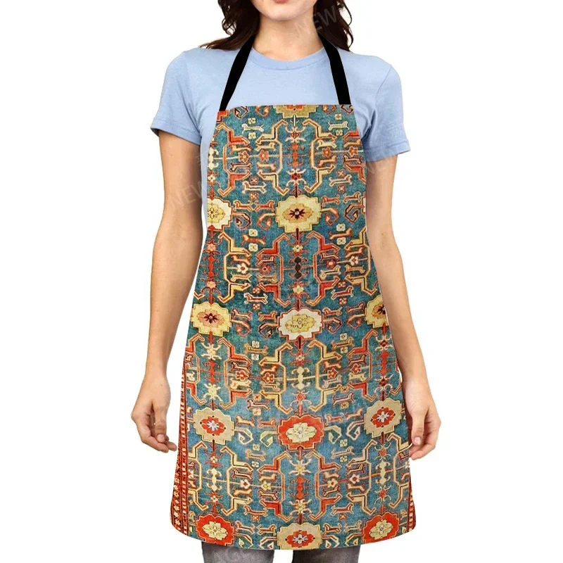 Aesthetic Women kitchen apron original Children Waterproof girl custom man waiter work apron oil proof Morocco vintage Persia