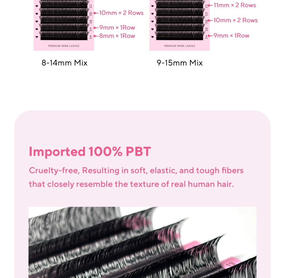U-shaped Eyelash Extension