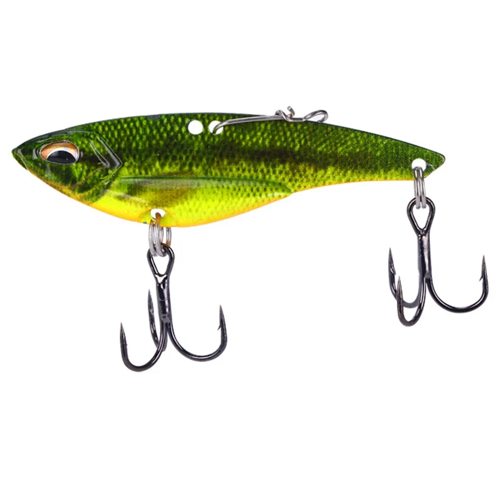 Bait Fishing Lure Outdoor Tool VIB 10g Wobbler 3D Luminous ABS Bright Sinking Steel Swimming Environment-friendly