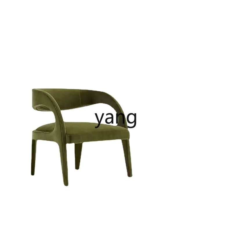 Yjq Personality Hollow out Leisure Chair Design Style Dining Chair Modern Hotel Club Negotiation Couch