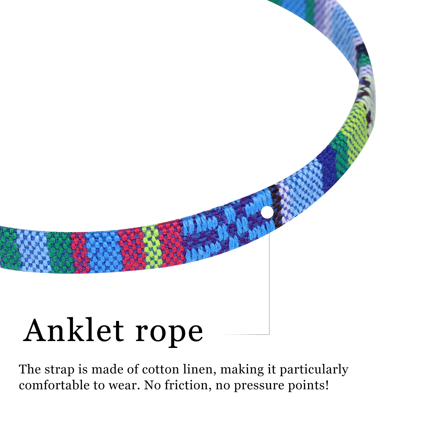 

12 Pcs Bracelet Rope Anklets Woven Cotton Linen Adjustable Beach Summer Braided Bracelets 3# 6# 7 8 9 10 13 14 15 16 17 18