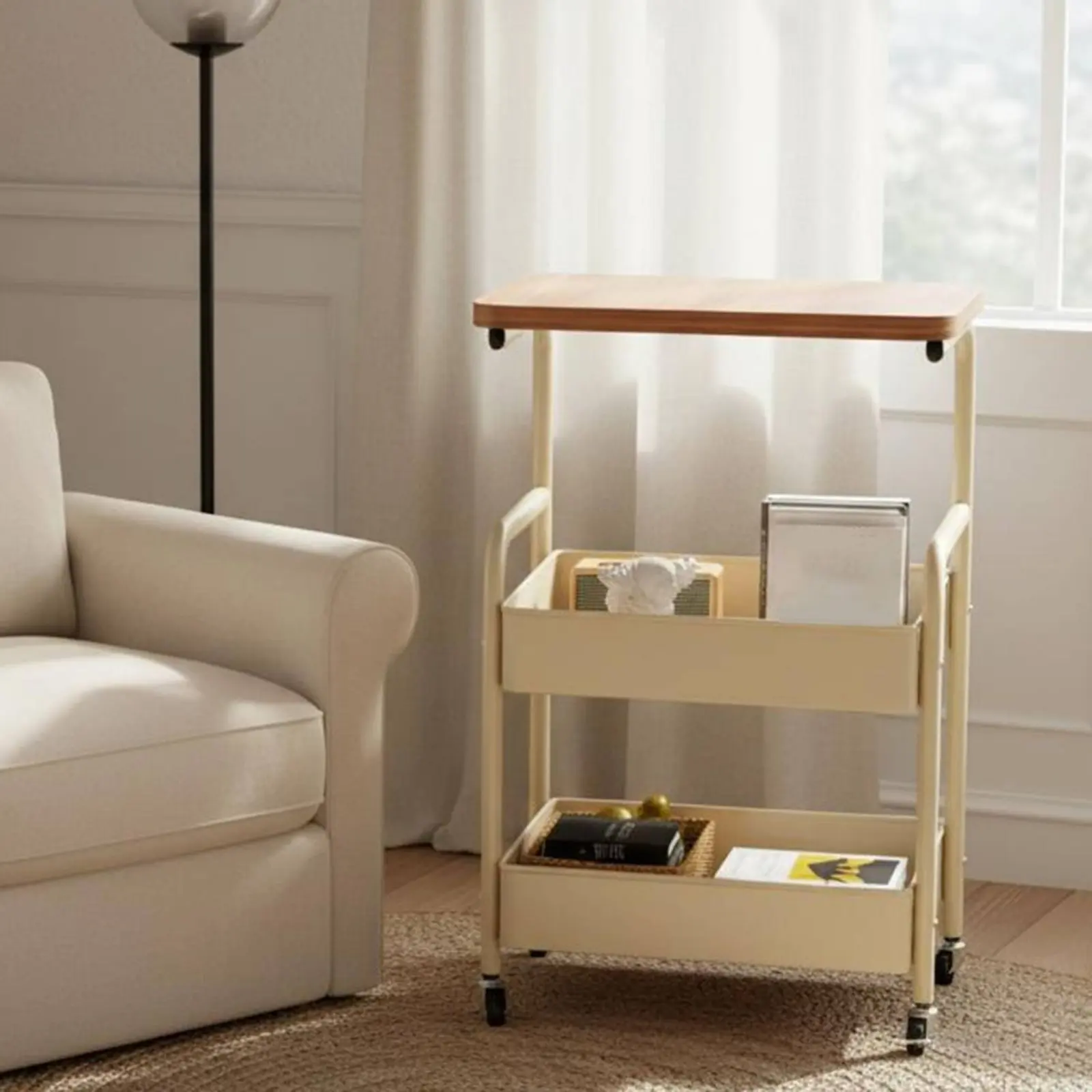 mesa-de-cabeceira-movel-facil-de-limpar-mesa-lateral-para-sofa-com-rodas-rack-de-armazenamento-slim-e-resistente-para-pequenas-Areas-sala-de-estar
