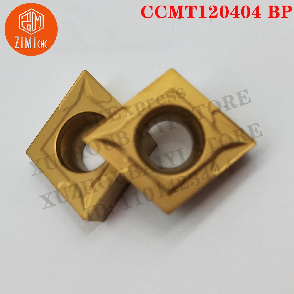CCMT120404 PA CCMT 120404 Pastilhas de Metal Duro torno de metal Ferramentas CNC Lâminas de corte de torno mecânico ferramentas de corte Inserção giratória CCMT
