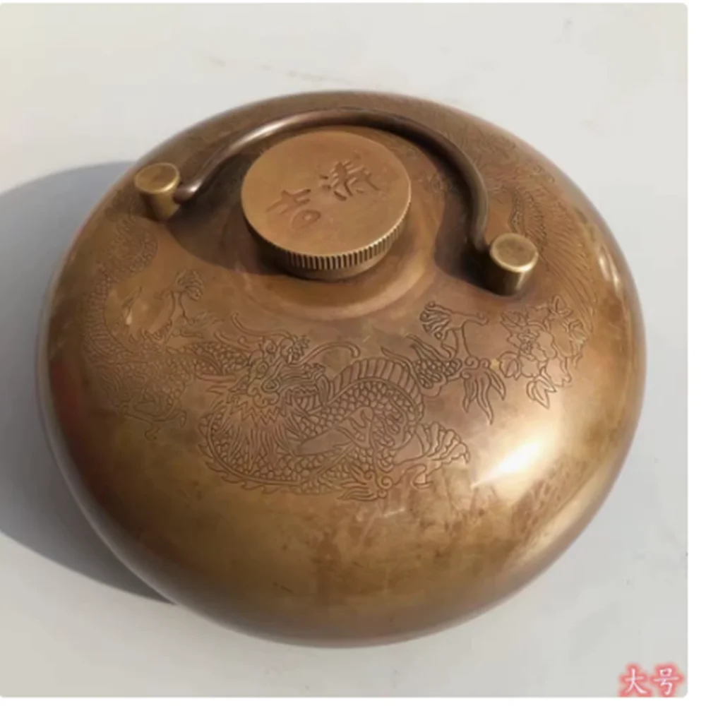 

Vintage antique brass hand warmer hot water heater, embrace hand warmer warm stove home decoration