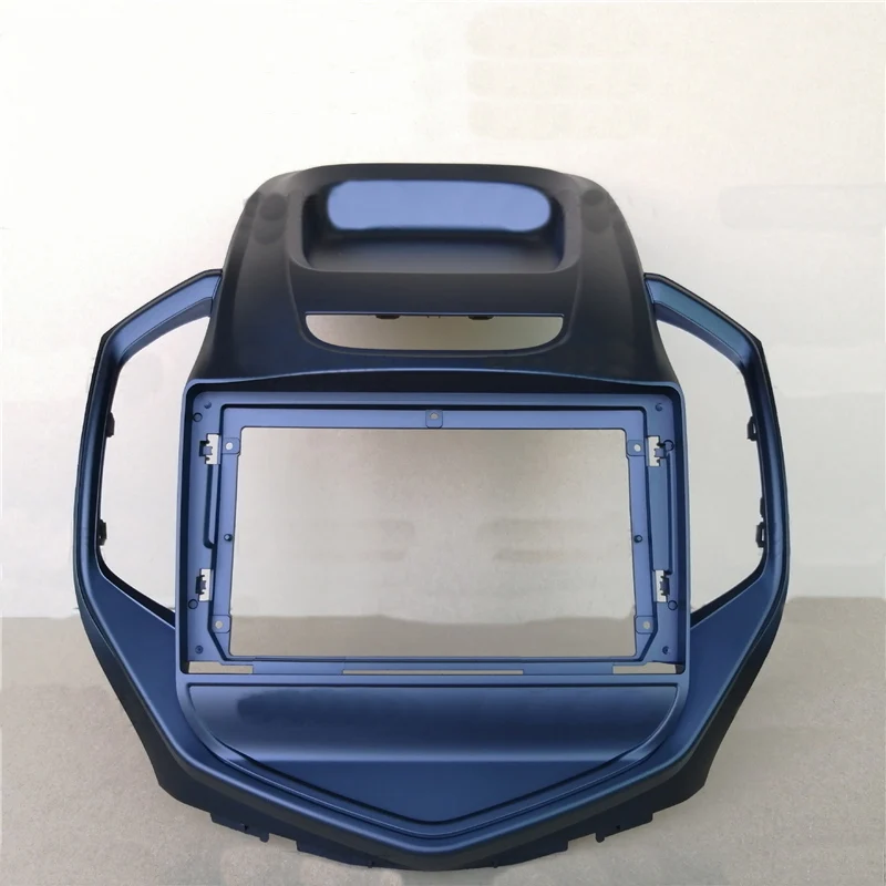 Quadro do reprodutor multimídia do carro painel de áudio do carro quadro de rádio 9 "fascias para geely kingkong iii 2016 2017 2018 2019