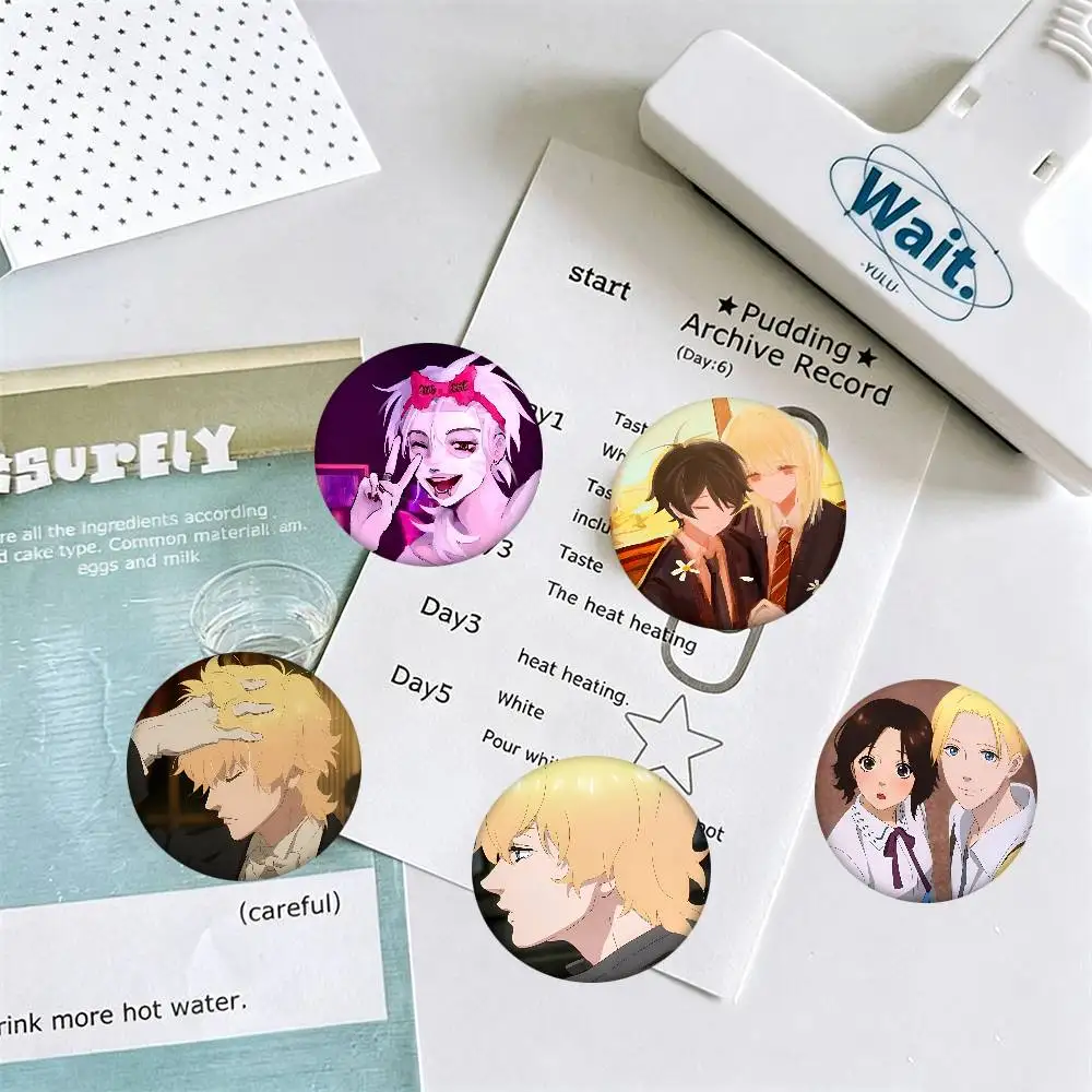 The Promise Of Hope Anime Round Badges Can Be Used To Decorate Clothes And Backpack Pins