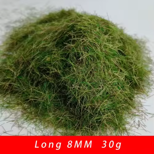 3-8mm Static Grass Powder DIY Lawn Flocking Materials Railway Train Landscape Accessory Model Kits 30g/bag - Image 24