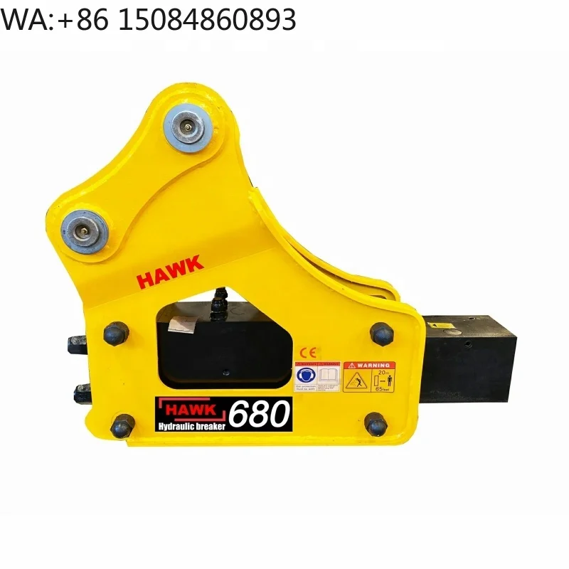 SB40 Side  Hydraulic Rock Breaker With 68mm Chisel, 5Ton Excavator Attachment Factory Direct Supply For Demolition Site