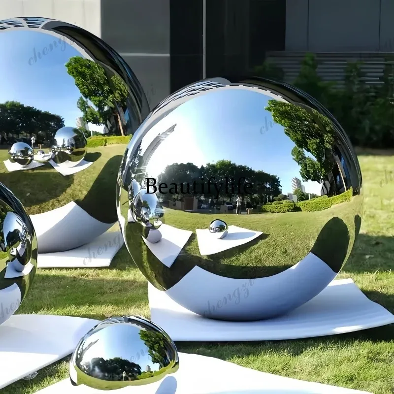 TTT 700mm 800mm 900mm 1000mm 1100 1200mm, 304/316 stainless steel Outdoor lawn garden boutique decorative round ball