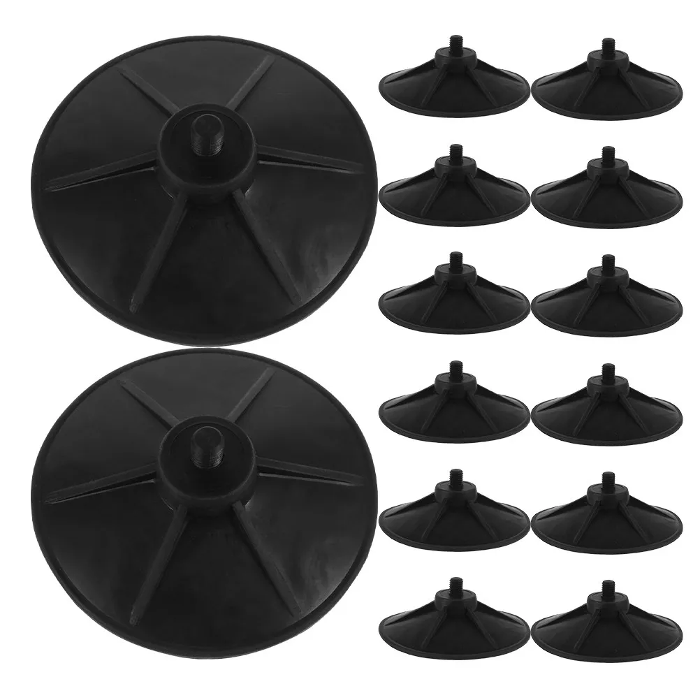 Punching Bag Suction Base 16PCS Heavy Duty Rubber Floor Stand Replacement for Boxing Home Gym Training Sandbag