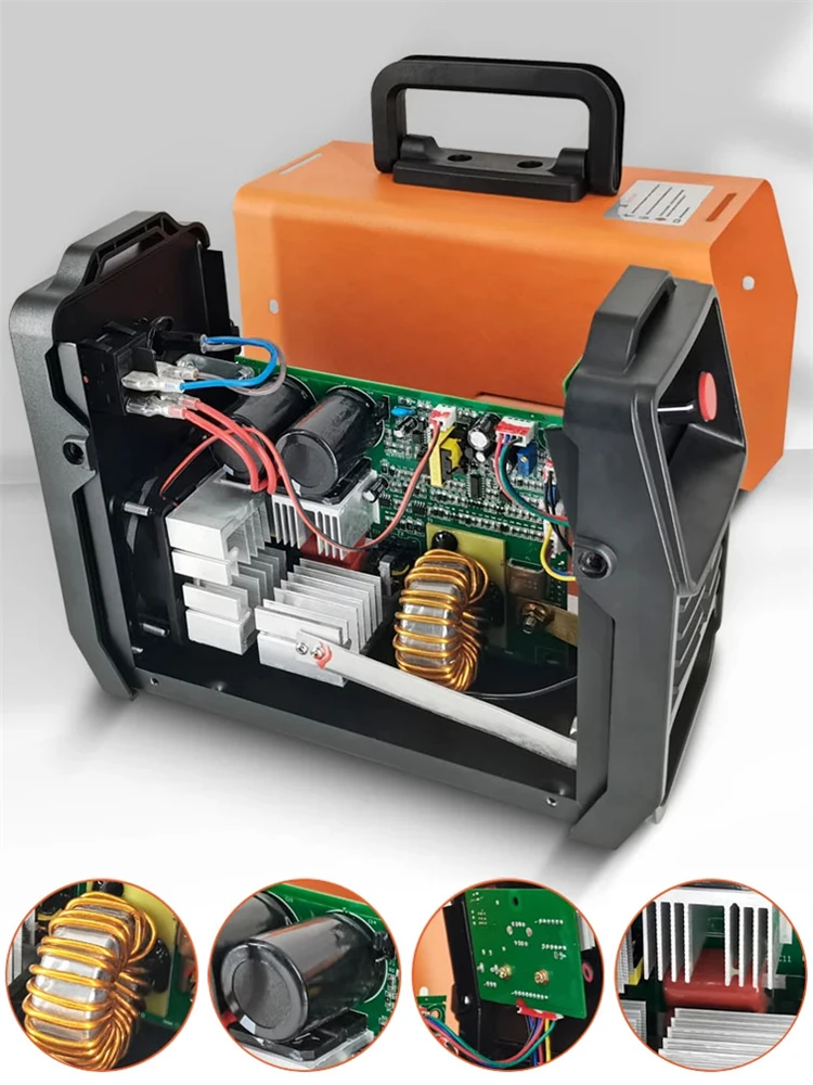 Imagem -02 - Máquina de Solda Elétrica Portátil Mini Ferro Inversor 300k-mma Equipamento de Solda Reparação do Carro 220v ue