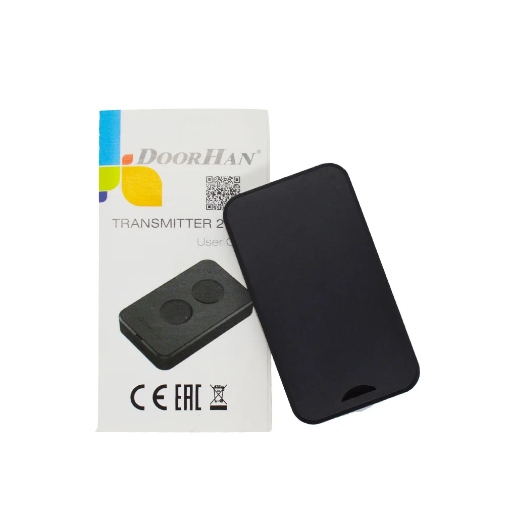 Doorhan 433mhzThe electric gate remote is compatible with Dorhan Transmitter 4 and the transmitter 2-4 pro is available for all