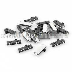 20pcs DC 50V 0.3A On/Off/On 3-Position 8-Pin DPDT Mini SMD SMT Slide Switch 10mm x 3mm MSK-13C01