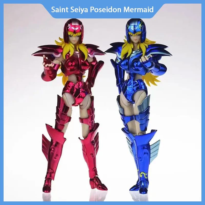 

MST Model Saint Seiya Myth Cloth EX Poseidon Mermaid Tethys Action Figure Knights of Zodiac Model Action Figure Toys Collection