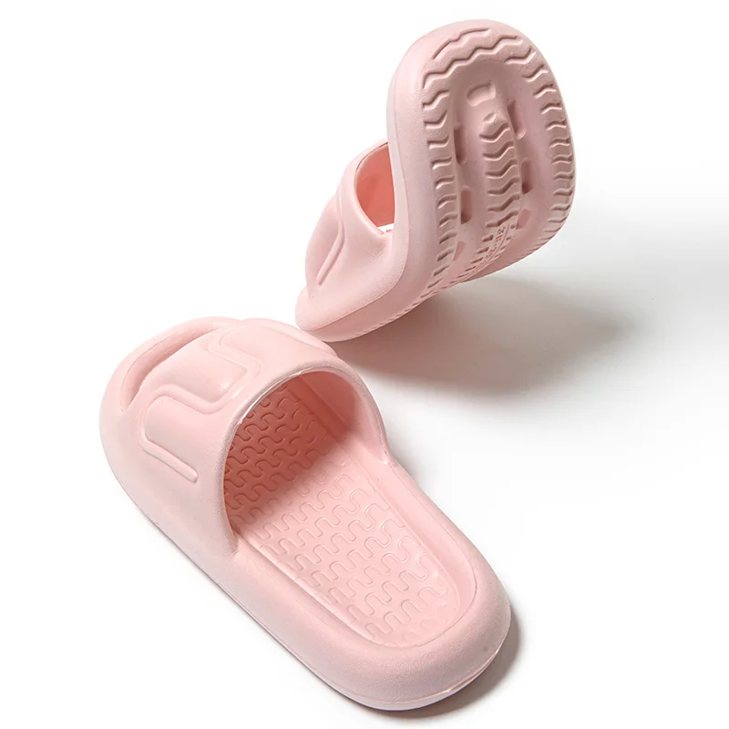 Women\'s Thick Platform Cloud Slippers EVA Soft Sole Pillow Slides Summer Beach Flip Flops Women Non Slip Bathroom Home Slippers