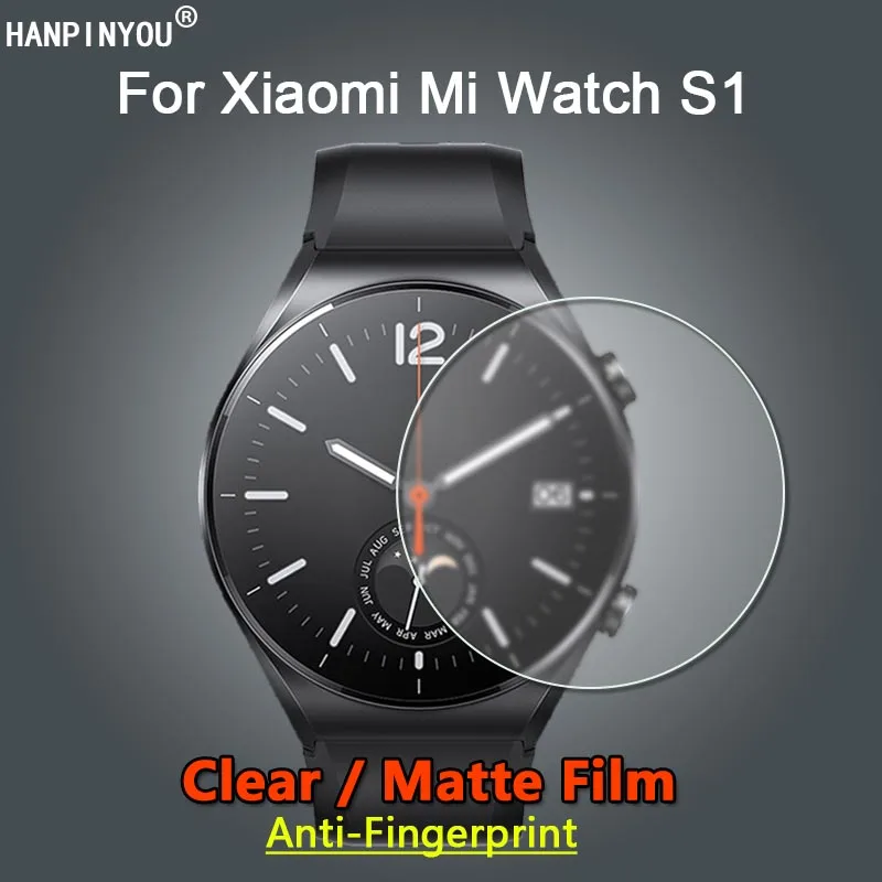 

Защита экрана для смарт-часов Xiaomi Mi Watch S1 Active, ультратонкая прозрачная матовая мягкая пленка с защитой от отпечатков пальцев, не закаленное стекло