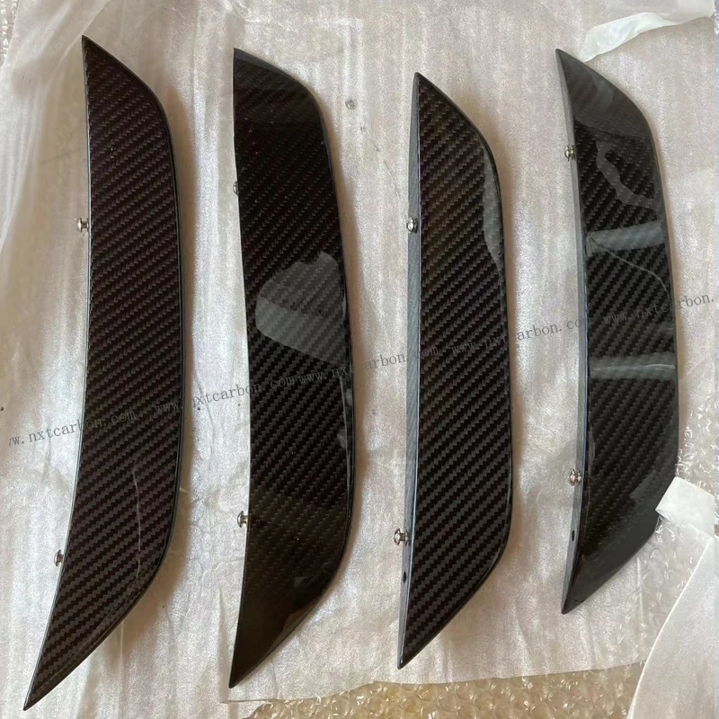 bumper side  vent for mclaren 570s 600lt front bumper dry carbon carnrads bumper vent  4pcs/set