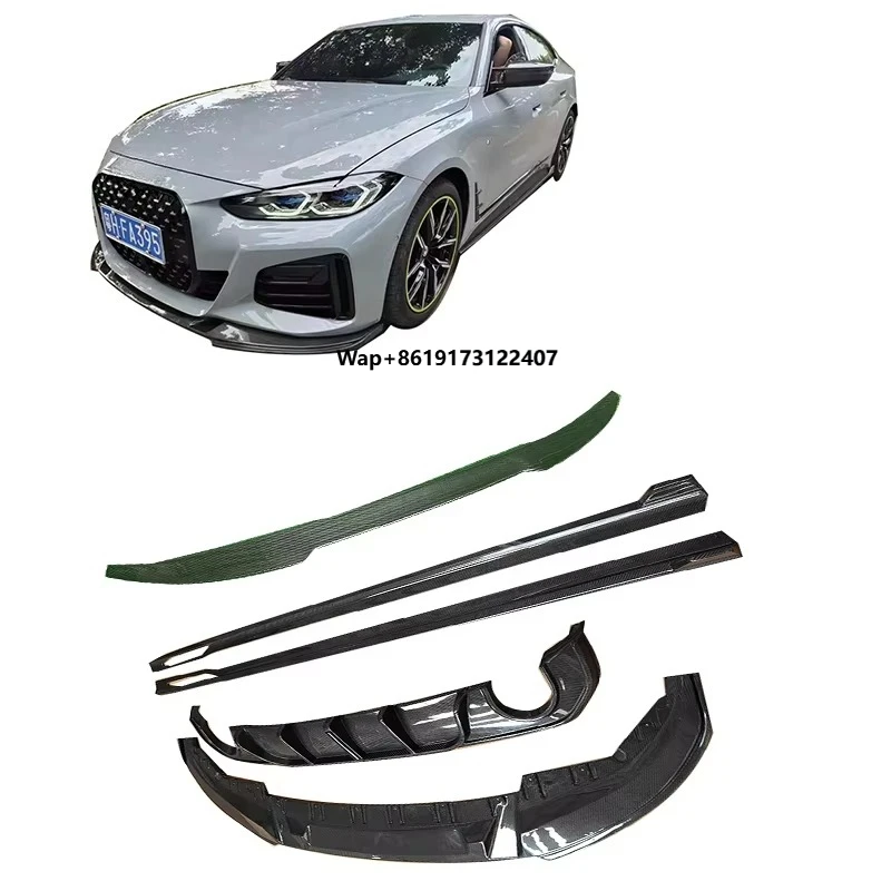 

Hot Sales Carbon Fiber Kit for 4 Series G26 Carbon Fiber Body Kit Front Lip Rear Diffuser Side Skirt Rear Spoiler