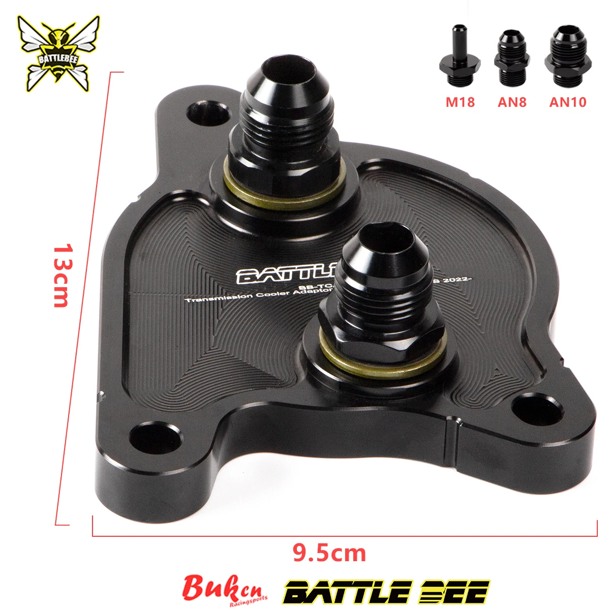 Battlebee Transmission Oil Cooler Adapter For T*oyota Altis Y*aris 2022- Cvt new trend BB-TCA-114