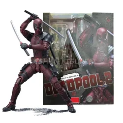 SHF Deadpool 2 Action Figure PVC Superhero Collection Doll Movable 16cm Marvel Deadpool Figurine Model Toys for Child's Gifts