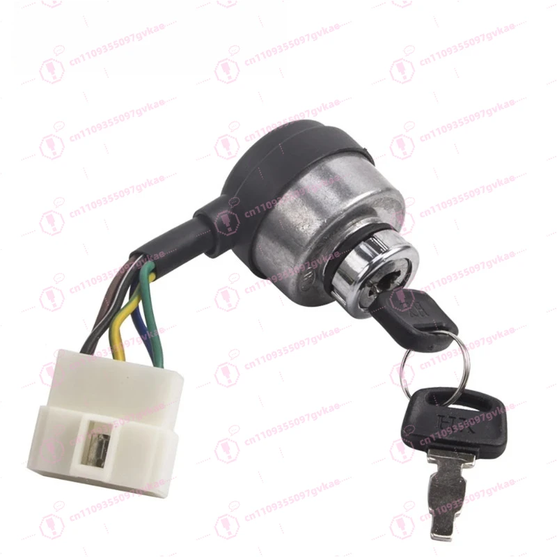

Single Cylinder Diesel Engine Start Electric Switch Diesel Generator Electric 6 Wire Plug